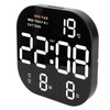 Digital Clock Large Screen LED USB 5V Remote Multifunctional Temperature