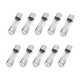 Compstudio 10Pcs/lot T20AL250V 5x20mm 20A 250V Slow Blow Fuse T20AL Glass Slow-Acting Time-delay Fuse (3/16 in x 3/4 in)