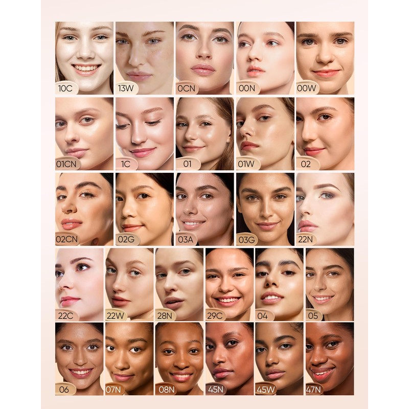 SKINTIFIC Full Coverage Cushion Foundation #00N Natural Porcelain| Satin Glow