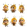 Mabta Acrylic Bees Car Rear View Mirrorr Hold, Bumblebees Car