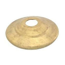 B&P Lamp® 6 Inch Diameter Solid Brass Vase Cap, Unfinished