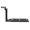 Universal Metal L shape Quick Release Plate with Hot Shoe