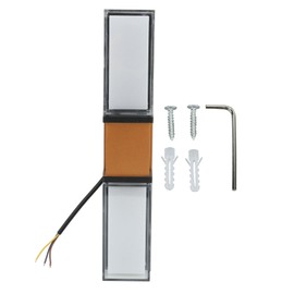 9W RGBW Color Changing Smart Wall Lights Rectangle App Control Waterproof Wall Lamps for Outdoor