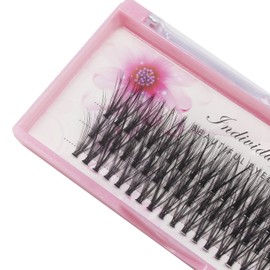 Bodermincer 20D 0.07mm Thickness 8-22mm To Choose Grafting False Eyelashes False Eyelashes Individual Natural Long Mink Fake Eyelashes Extension Handmade (20mm)