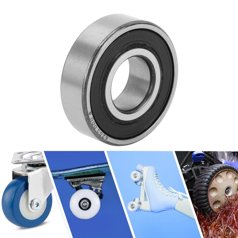 ACROPIX 6203DDU & Deep Groove Ball Bearing P5 17x40x12mm Lubricated