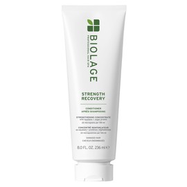 Biolage Strength Recovery Conditioner - Moisturizes & Strengthens Damaged Hair, Softness & Shine, Olive Squalane & Vegan Proteins, Paraben-Free, Vegan, 8 Fl Oz, Packaging may vary