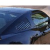 Decal Concepts Flat Black American Flag Rear Quarter Window Accent