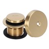 PRIMSOPH Tip-Toe Tub Drain Trim Kit with One Hole Overflow