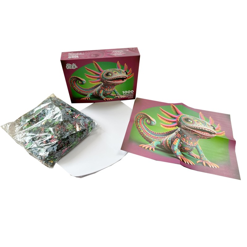 FLINK Rompecabezas Ajolote Alebrije 1000 Piezas