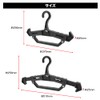 DRESS Black Heavy Hanger, Variable Gimmick, Load Capacity 44.1 lbs