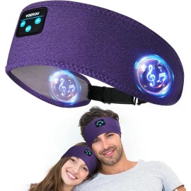 Unbranded Sleep Headphones Bluetooth Headband - 10Hrs Adjustable Wireless Sports Sleeping