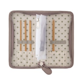 Tulip TCC-11 Tulip Knitting Needles "Carrie Long Thin Switchable Bamboo Ring Needle Set"