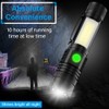 Vnina USB Rechargeable Flashlight, LED Magnetic Flashlights Super Bright Tactical