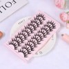 10 Pairs False Eyelashes, Dramatic Cartoon Eyelashes, Wet Look 16mm