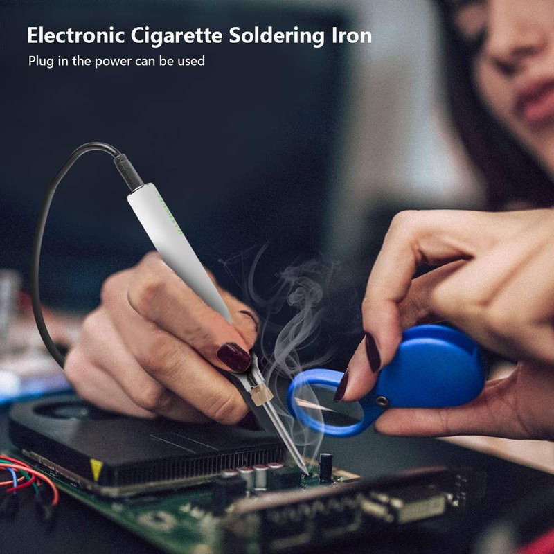 Soldering Iron Kit, HANDSKIT 8W Soldering Iron Welding Tools with