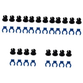 Baluue 5sets Printer Hotend Clip and Collet Tube Coupling for Easy Installation Design Compatible Tubing for Printing Enthusiasts