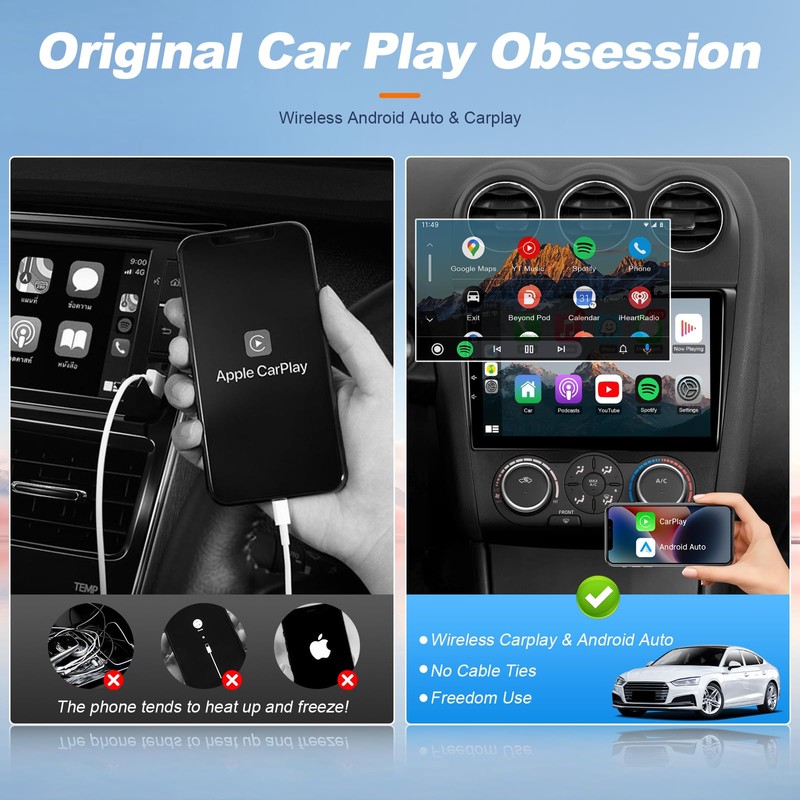 Leadfan Car Radio for Nissan Altima 2008 2009 2010 2011