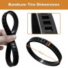 showingo 2 Pack 45-69-0030 Blade Pulley Tires Compact Band Saw