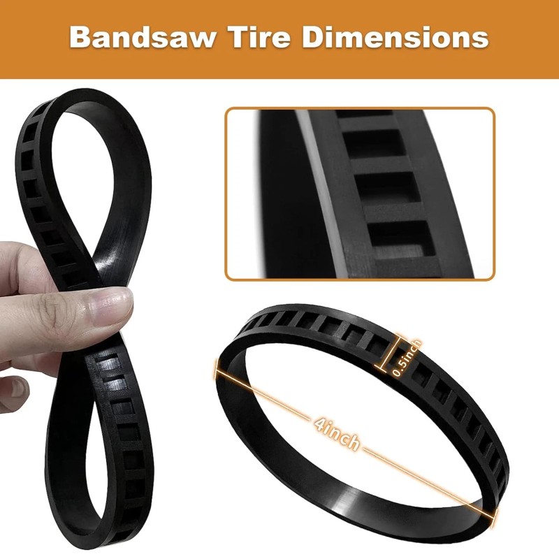 showingo 2 Pack 45-69-0030 Blade Pulley Tires Compact Band Saw