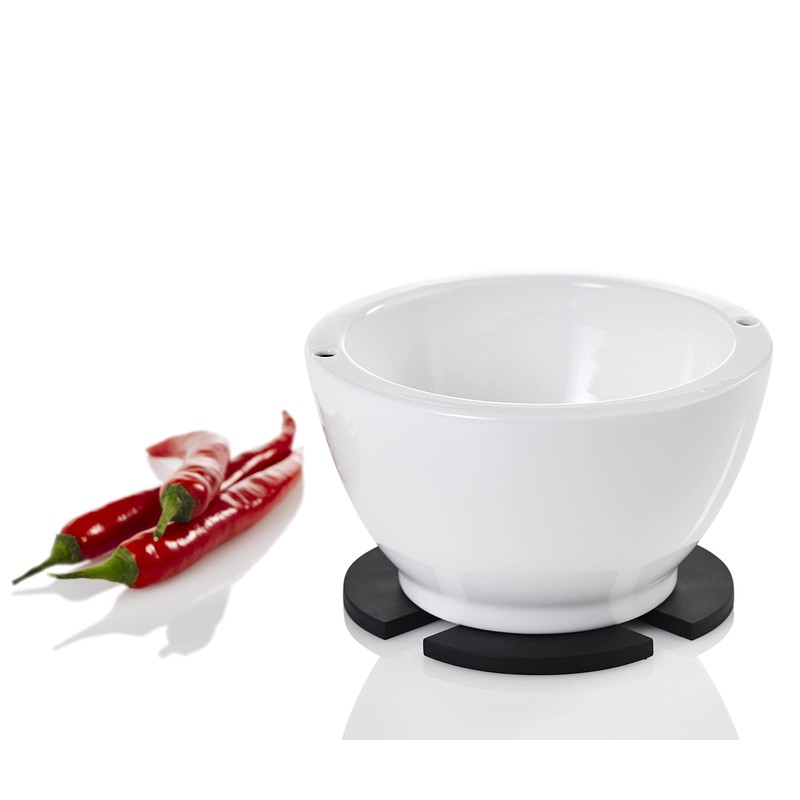AdHoc TU41 ausziehbarer und Rutschfester Topfuntersetzer Flex, Silikon/Edelstahl