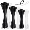 300 Pcs Cable Zip Ties Heavy Duty, Tie Wraps 4+8+12