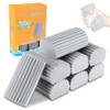 8-Pack Damp Clean Duster Sponge, Magic Sponge Eraser Baseboard Cleaner