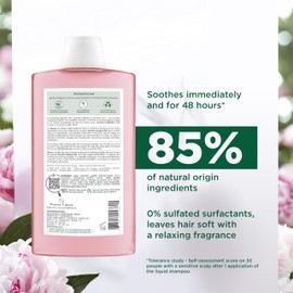 Klorane - Shampoo With Organic Peony - Soothing - Sensitive Scalp - 400ml