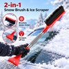 2-in-1 Car Snow Brush and Ice Scraper – 24.41-Inch Winter