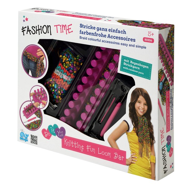 beluga Spielwaren 80336 Fashion Time Knit 'n' Create Multi-Coloured