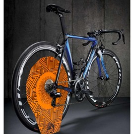 HOUSON Bicycle Disc Brake Covers – Lightweight PP Material with Drainage Channels & Snap Closure (for 26/27.5/29 inch) – Protection for Disc Brakes, Chain & Rims