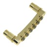 KAISH Gold Guitar Scooter Saddle Bridge Tune-O-Matic Bridge for Epi