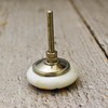 ARTISNO Ceramic Knobs Colorful for Kitchen Cabinets Bathroom Cupboards Dresser