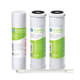 APEC Water Systems Filter-Set-ESUV-SSV2 75 GPD High Capacity Complete Replacement Filter Set for ROES-UV75-SS Reverse Osmosis Water Filter System Stage 1-3&5