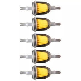 For (5) Fuel Filters Fits Gator AM116304 4x2 6x4 Fits Cushman 821814 Fits Kawasaki