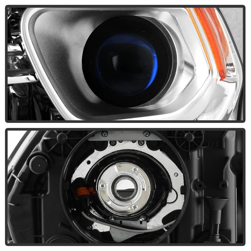 KEEKPO - for 2014-2017 Dodge Durango Chrome Trim Halogen w/o