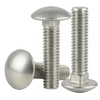 IMScrews 3/8"-16 x 2-1/4" Carriage Bolts, Round Head & Square