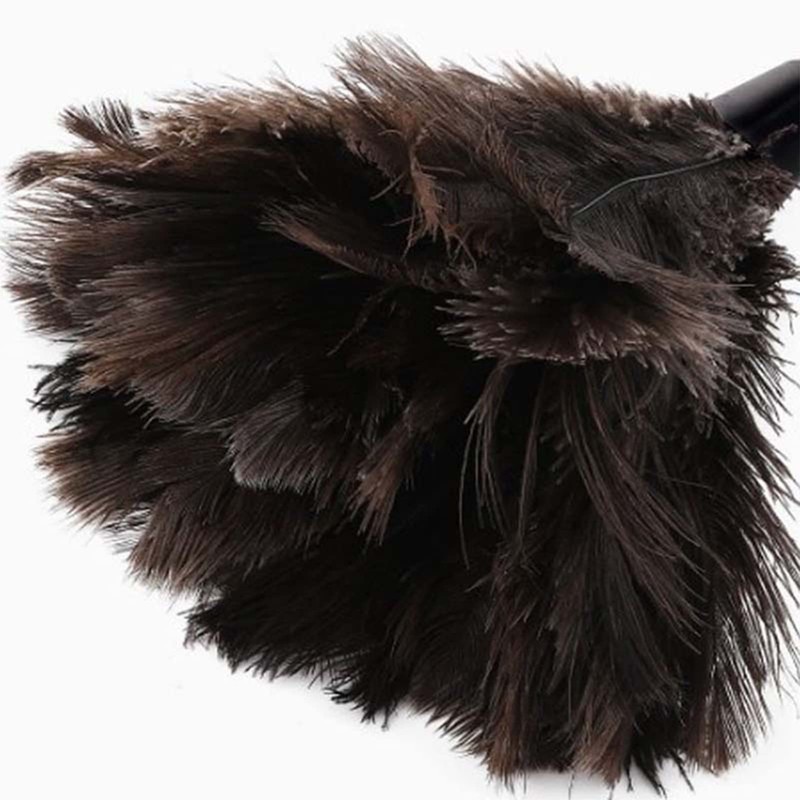 Tomotato Duster Ostrich Feathers, Reusable Washable Mini Dust Mop with