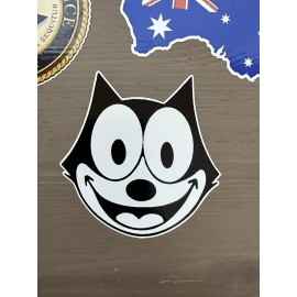 FELIX THE CAT BUMPER STICKER TOOLBOX STICKER LAPTOP STICKER HARD HAT STICKER