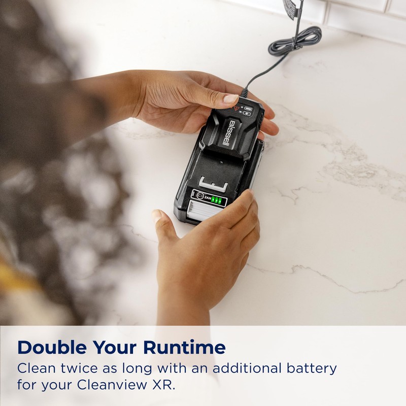 BISSELL CleanView XR & XR Pet Stick Vacuum Extra Battery,