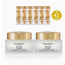 엘리자베스아덴리프트앤펌데이크림50ml 더블세트(42캡슐 추가증정 ) Elizabeth Arden Lift and Firm Day Cream 50ml Double Set (42 Capsules Bonus Gift)