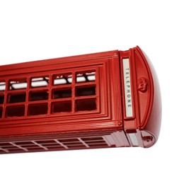 Olive-G British Antique Retro Phone Box Piggy Bank Europe (Red)