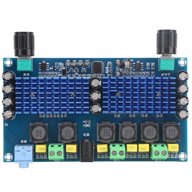 Power Amplifier Board TPA3116 Chip D2 2.1 Channels Bass Audio