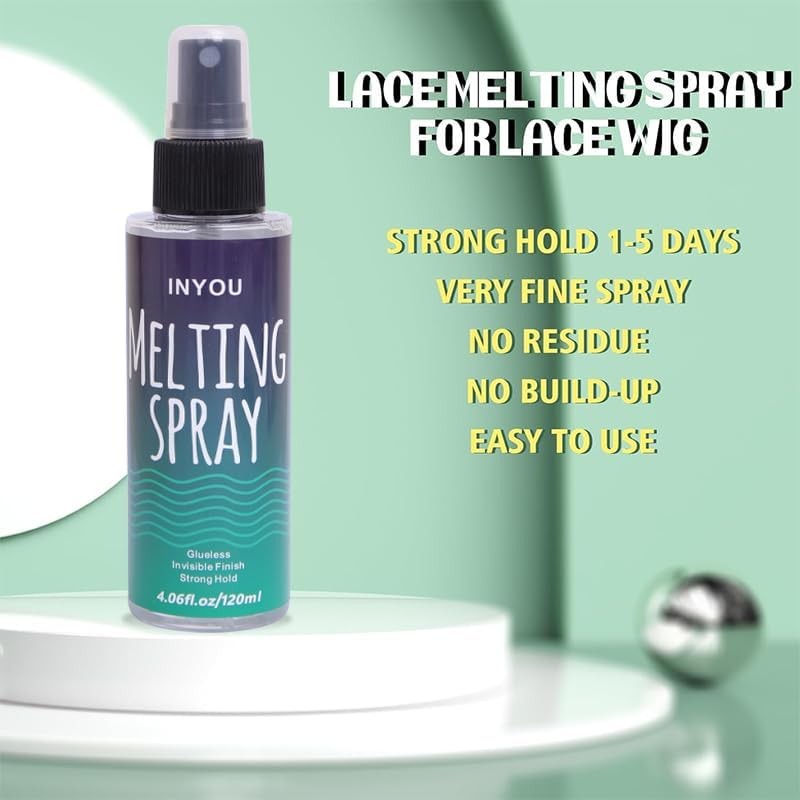 3 PCS Wig Installation Kit Set, Lace Melting Spray/Hair Wax