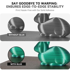 Creality 3D Printer Glue Sticks for Hot Bed Warping Reducing 3D Printer Bed Adhesive PVP Solid 3D Print Glue Stick 3D Gloop for PLA/ABS/PETG/PC/PA/TPU(Pack of 1)