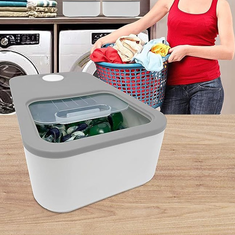 Laundry Pod Container Laundry Pod Storage Container Laundry Detergent Container