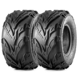 MaxAuto 16x8-7 ATV Tires 16x8x7 Go-Kart Quad Tires,6 PR Tubeless All Terrain UTV Tires, 2 Pack