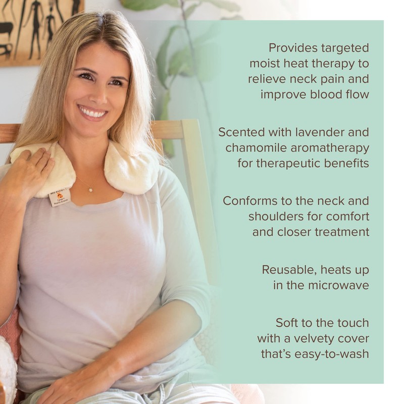 Bed Buddy Microwavable Heating Pad and Cooling Neck Wrap, Comfort