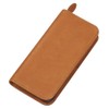 PILOT PSPC01BN Pen Case, Pen Samble, Zipper Pen Case, Brown