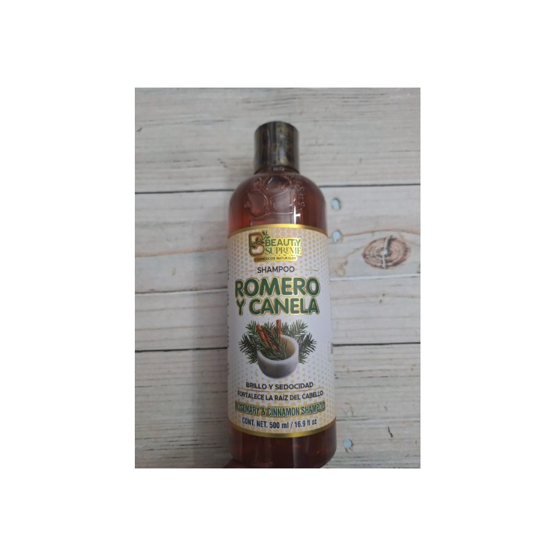 Shampoo de Romero y Canela 16.9oz Rosemary & Cinnamon