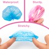 Pack of 200 Waterproof Disposable Earmuffs, Colourful Shower Ear Covers,